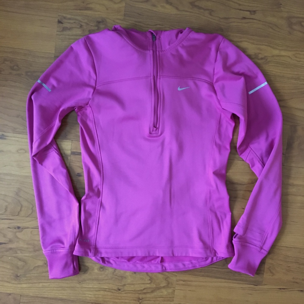 NWOT Nike Running Thermal Half Zip Hoodie